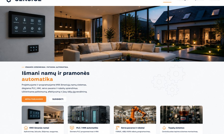 KNX išmaniųjų namų automatika
